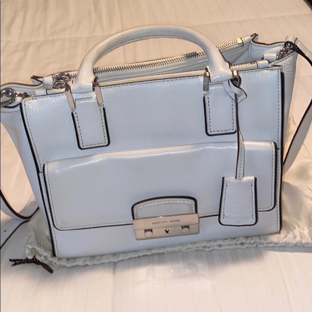 Micheal Kors off white satchel